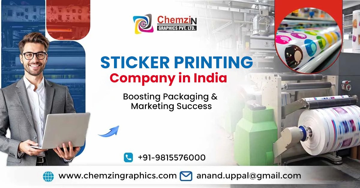 Sticker Printing Company in India: Boosting Packaging & Marketing Success